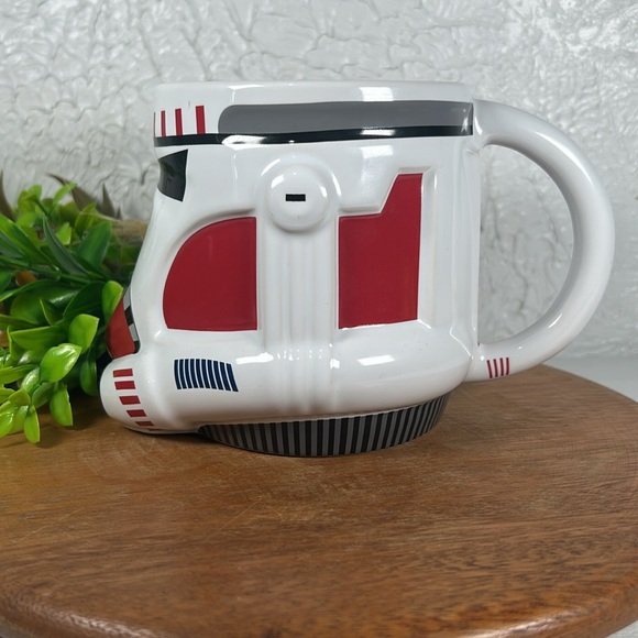 Star Wars Special Edition 2005 Red Clone Stormtrooper 20oz XL Mug Disney - Picture 5 of 11